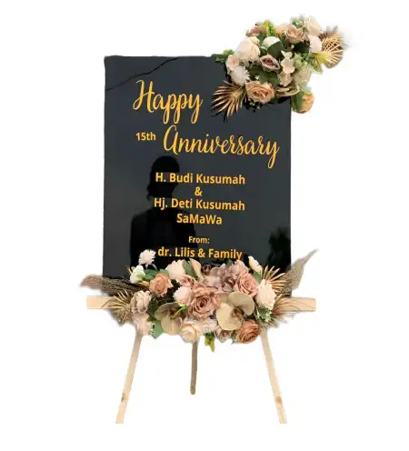 Papan Bunga Akrilik Srengat